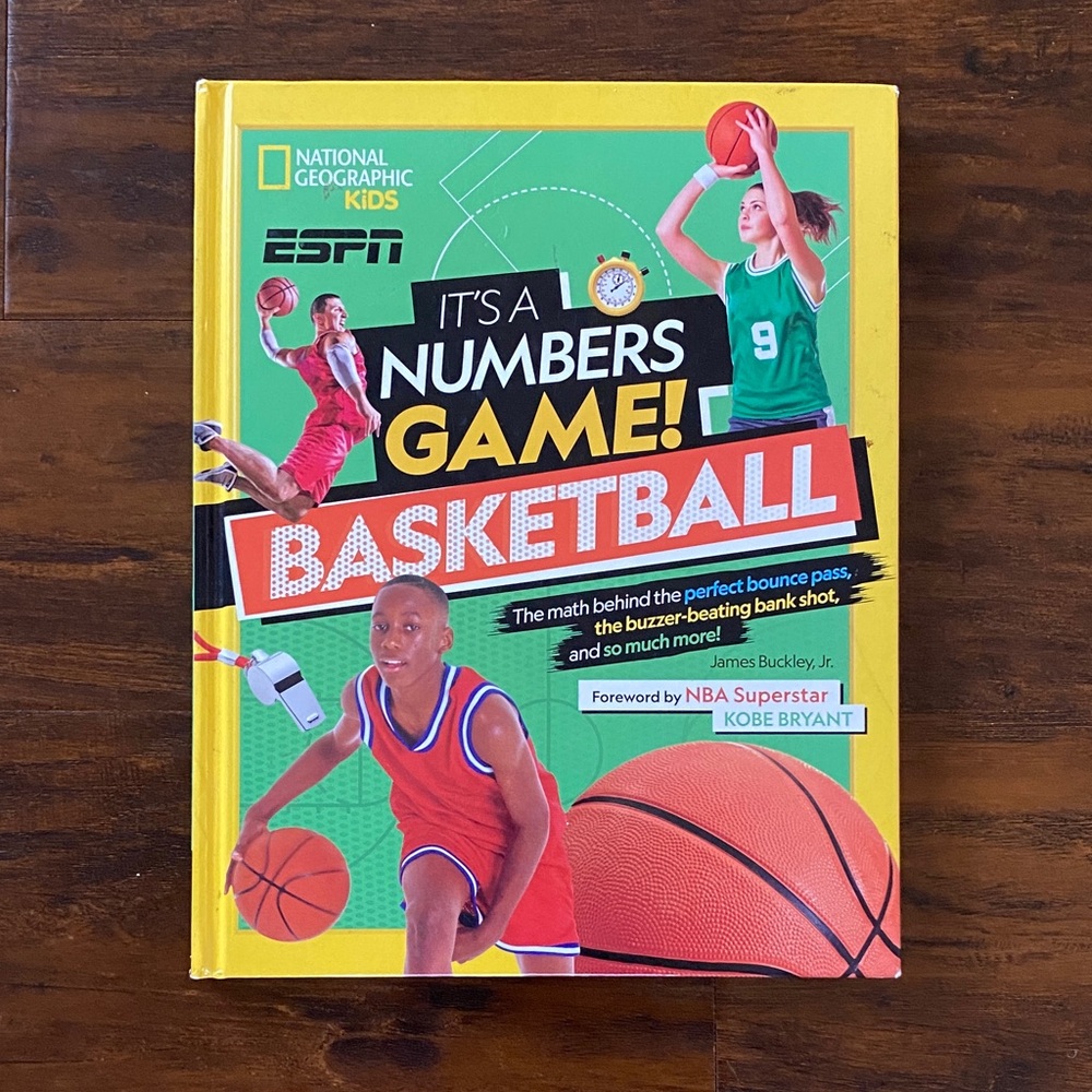 National Geographic Kids ESPN It’s a Numbers Game -Basketball